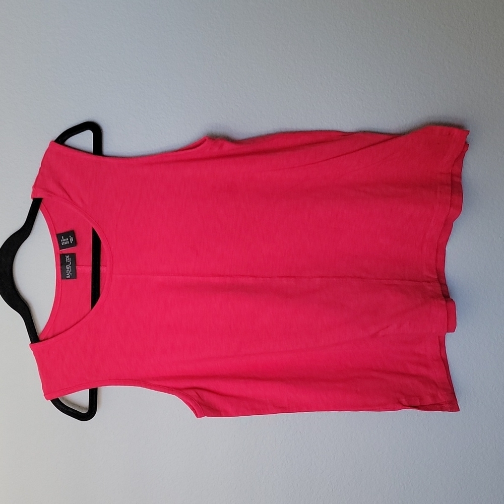 Rachel Zoe Casual Summer Stretchy Sleeveless Top Blouse Tee XL